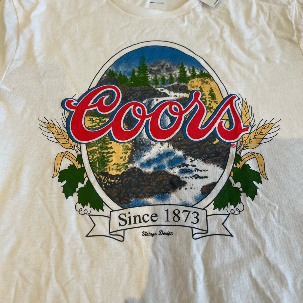 [NWT] Coors Light Graphic Tee